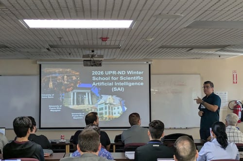 Recinto Universitario de Mayagüez acoge encuentro académico sobre inteligencia artificial