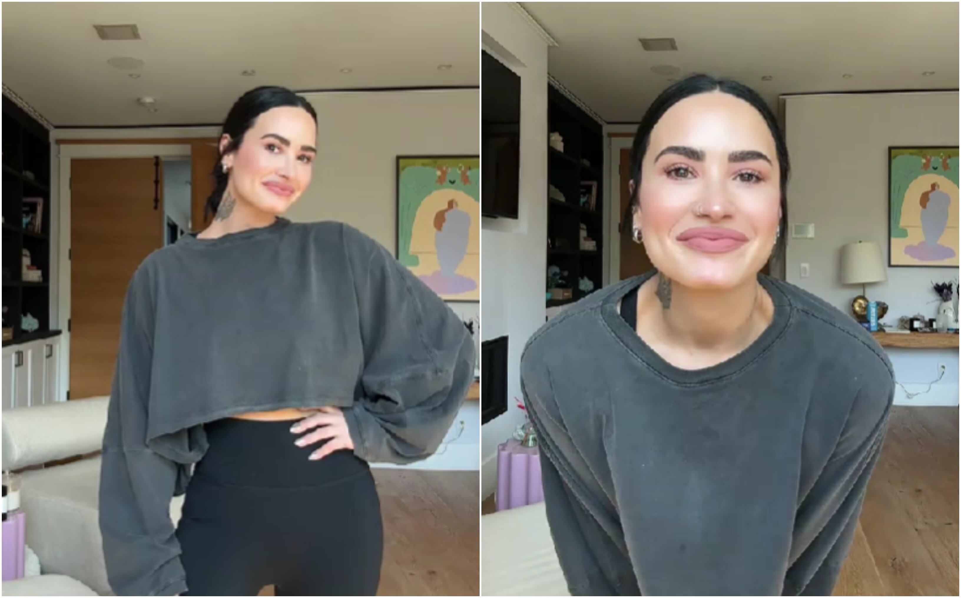 El video de Demi Lovato en TikTok desata debate sobre su pérdida de peso