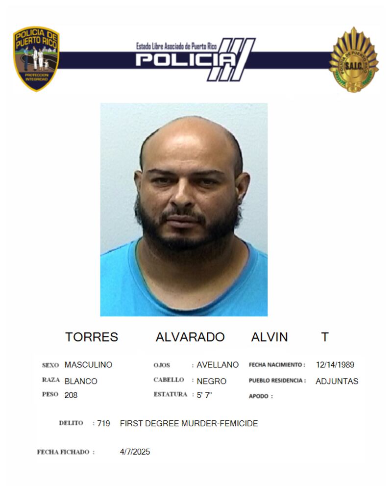 Alvin Torres Alvarado, de 35 años