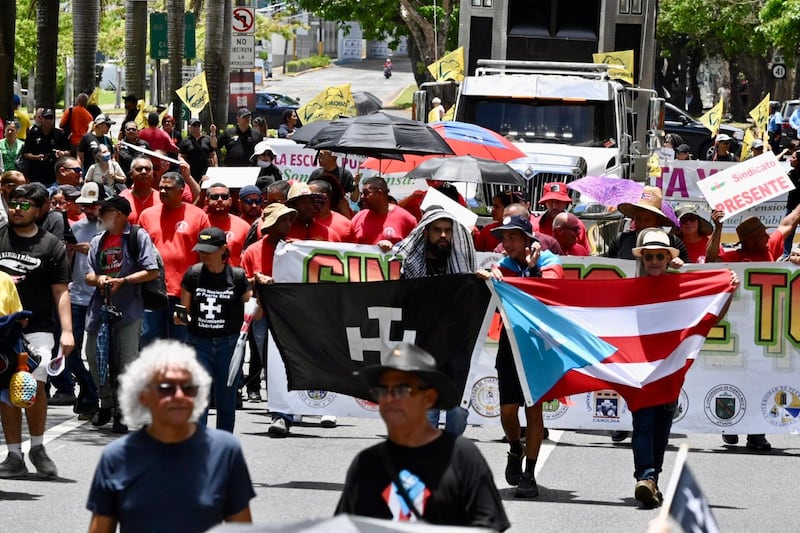 Manifestación del 1ro de mayo de 2025