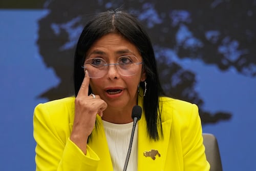 Delcy Rodríguez exige la liberación inmediata de Nicolás Maduro y Cilia Flores