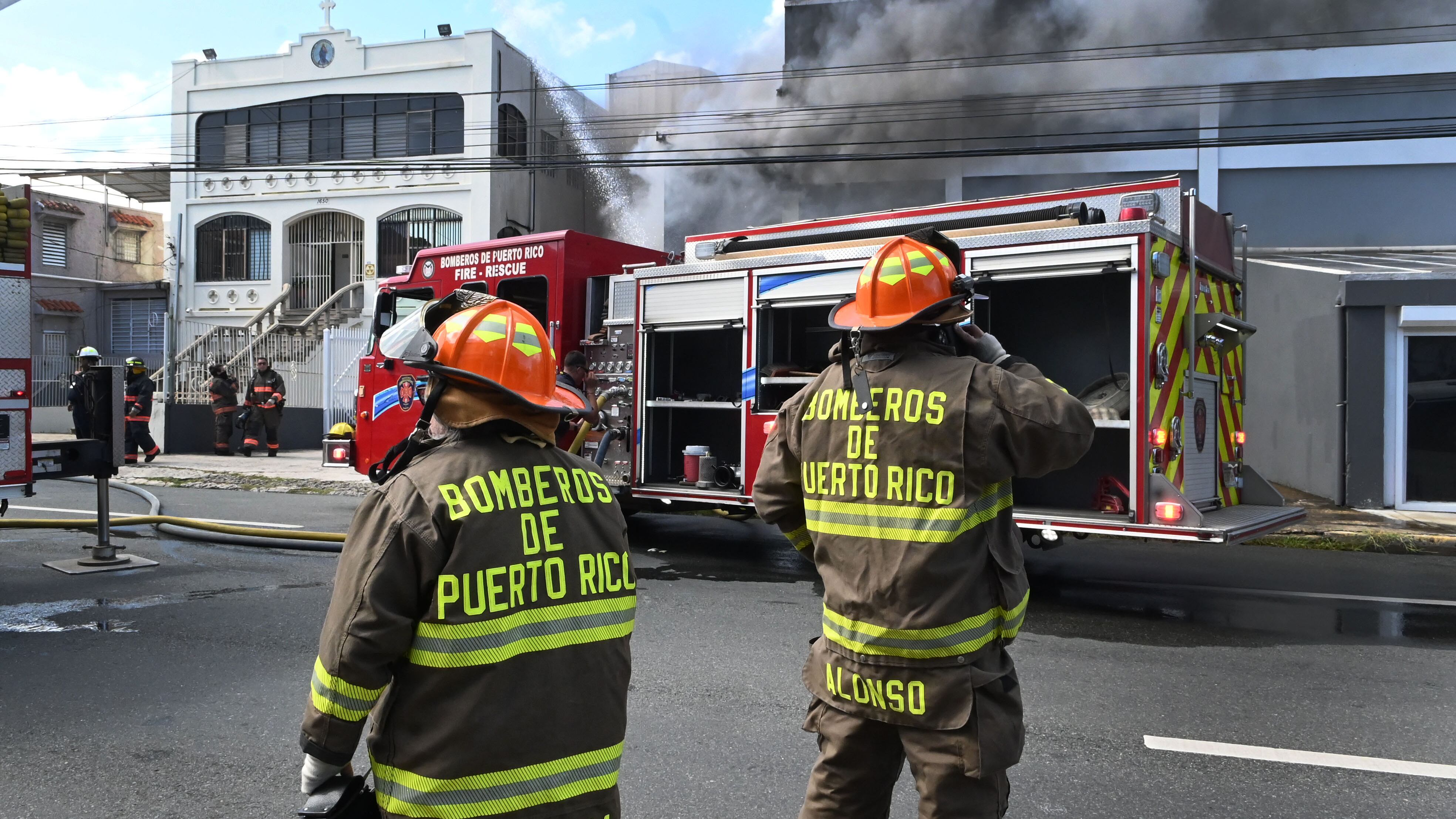 Fuego en los almacenes de alfombras, Paonessa
