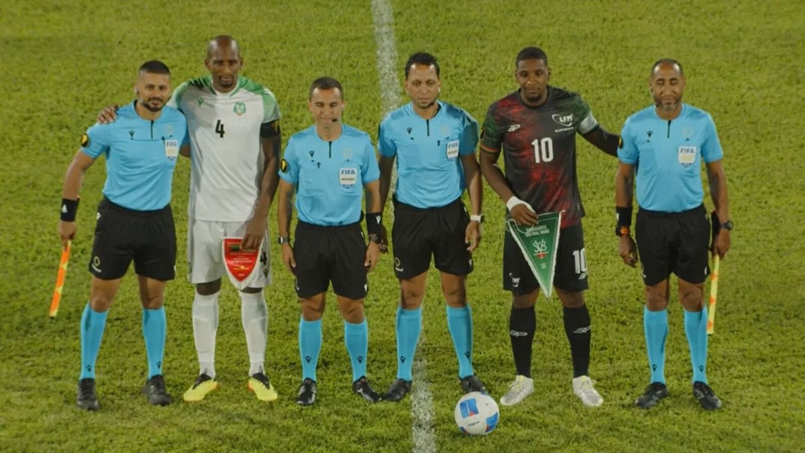 José R. Torres, Jairo Morales, Limanuel Sola y Ray L. Torres fueron los cuatro árbitros designados por CONCACAF