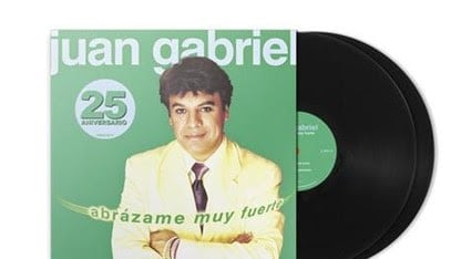 Disco en vinilo 'Abrázame Muy Fuerte (25th Anniversary)'.