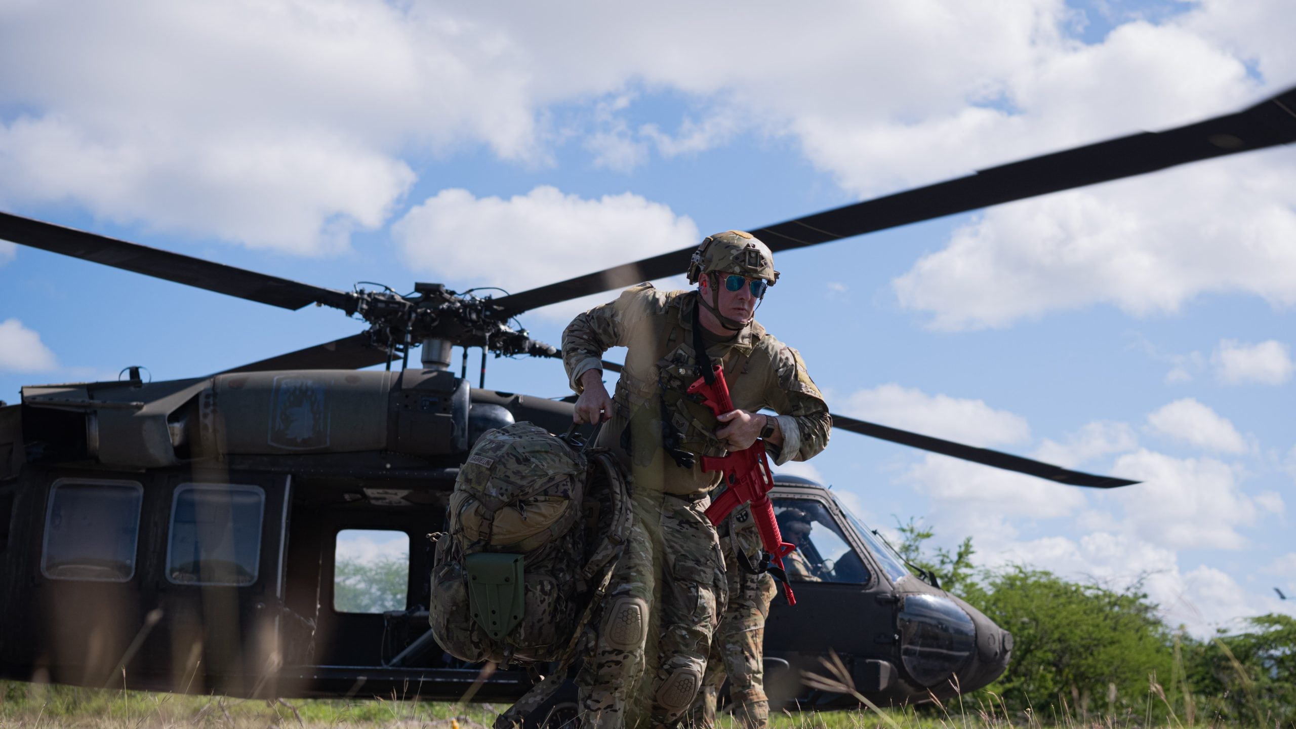 Guardia Nacional Aérea de Puerto Rico lidera entrenamiento de combate en Salinas y Juana Díaz.