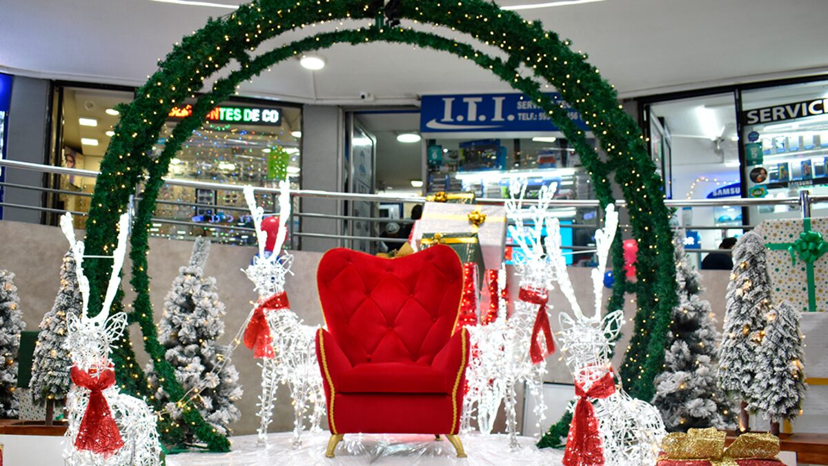 Santa Claus estará en el Centro Comercial para tomarse fotos con todos