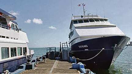 Lanchas estacionadas en un muelle.