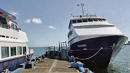 Lanchas estacionadas en un muelle.