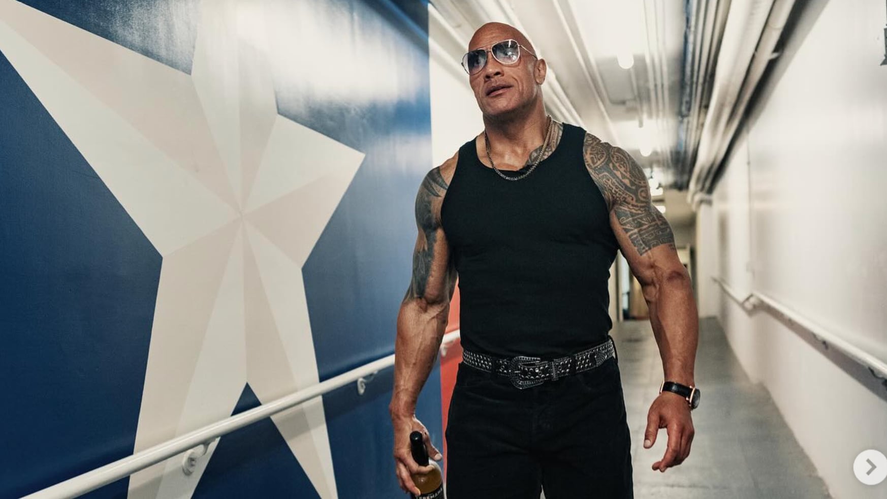 "The Rock" promete una película increíble