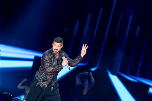 Ricky Martin es sorprendido en Argentina con una parranda