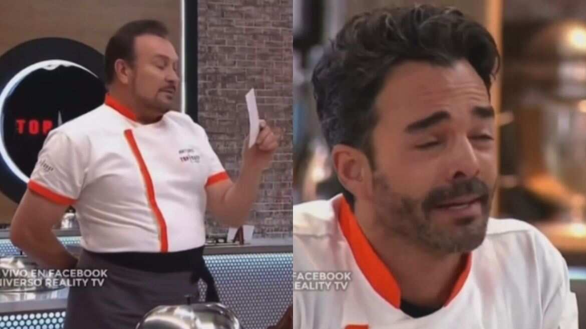 Los actores mexicanos Arturo Peniche y Jesús Moré.