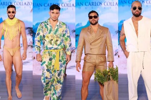 Diseñador Juan Carlos Collazo presenta su primera colección para hombres en San Juan Moda