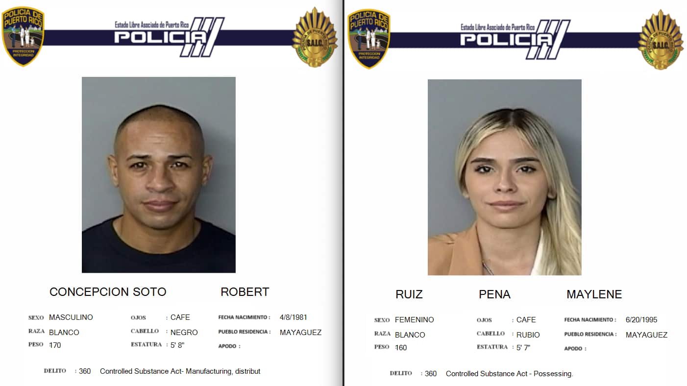 Robert Concepción Soto y Maylene Ruiz Peña.