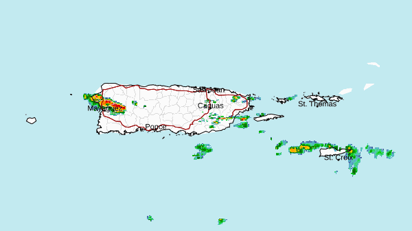 Emiten advertencia de inundaciones para seis municipios del oeste