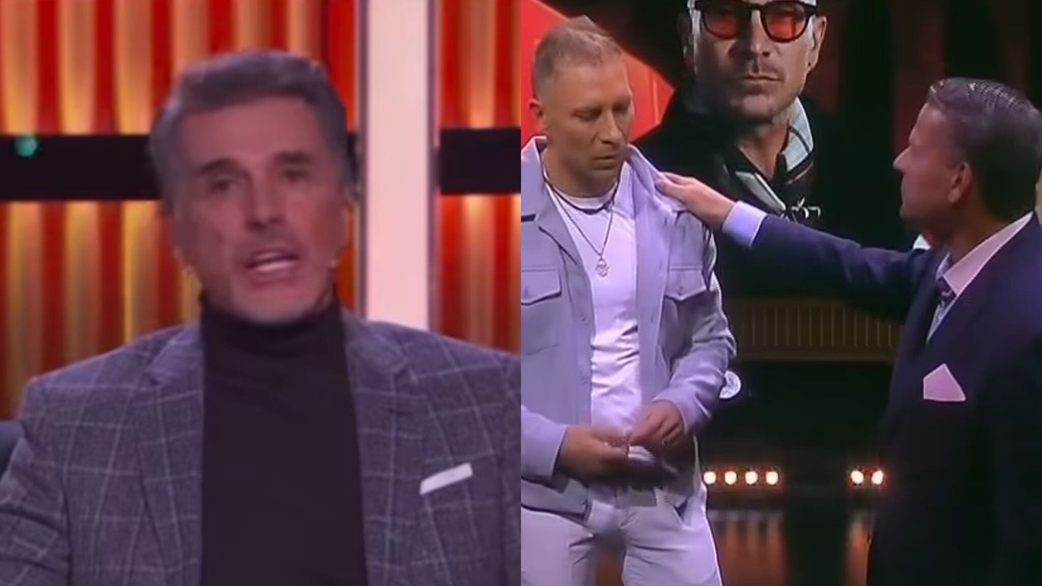 Sergio Mayer, Salvador Zerboni y Alfredo Adame.