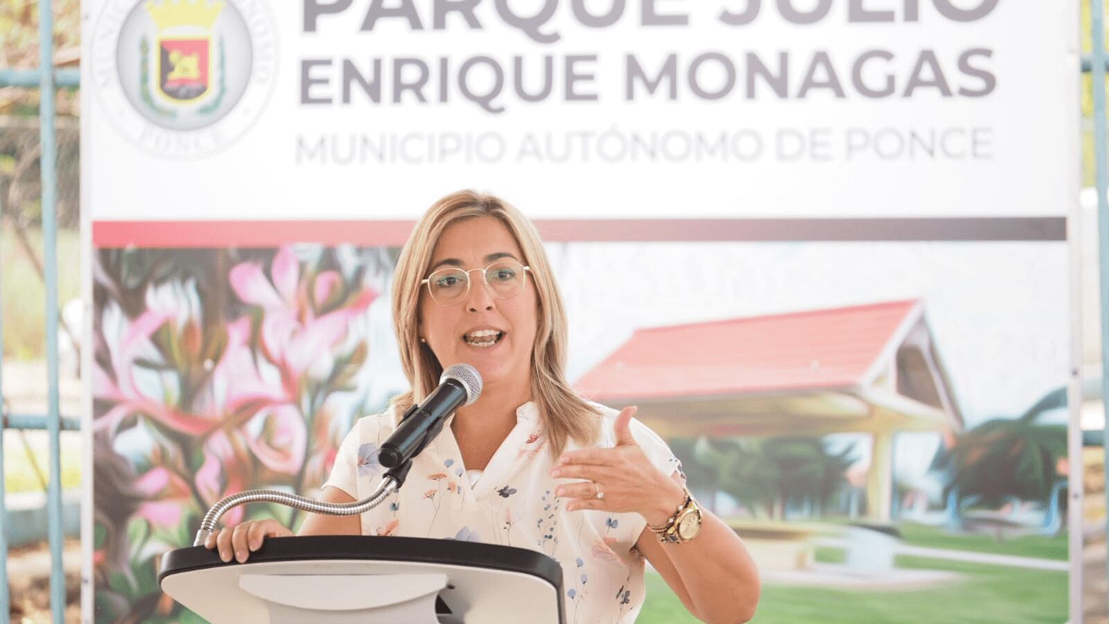 Alcaldesa interina de Ponce, Marlese Sifre Rodríguez.