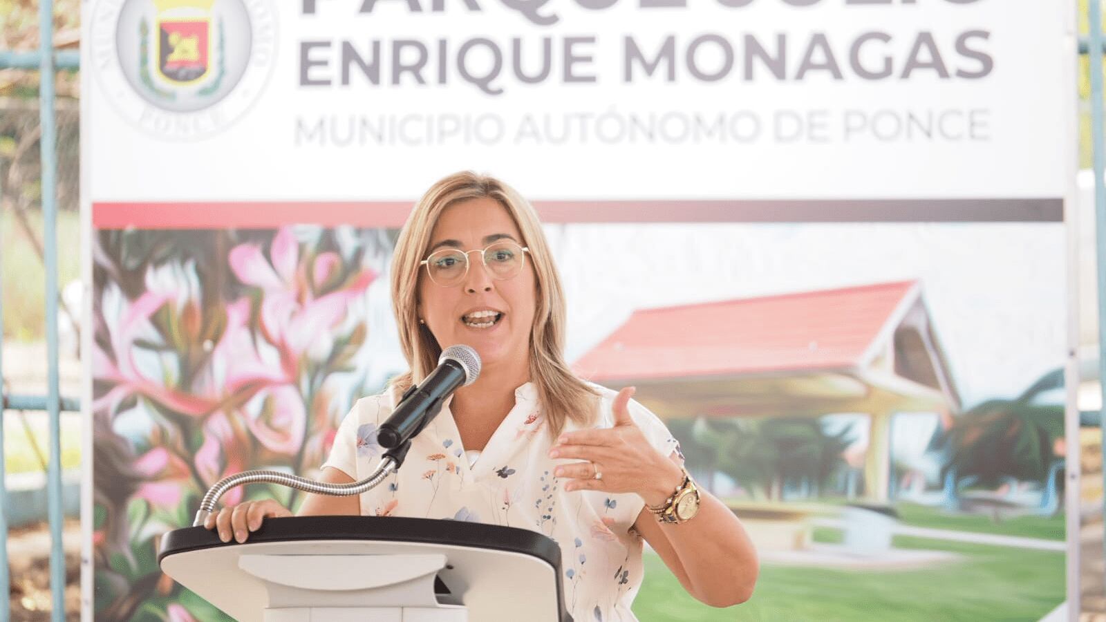 Alcaldesa interina de Ponce, Marlese Sifre Rodríguez.
