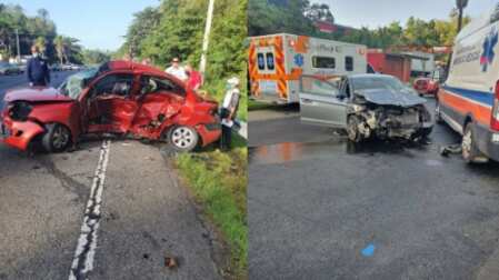Accidente fatal en la carretera 10 hacia Utuado.