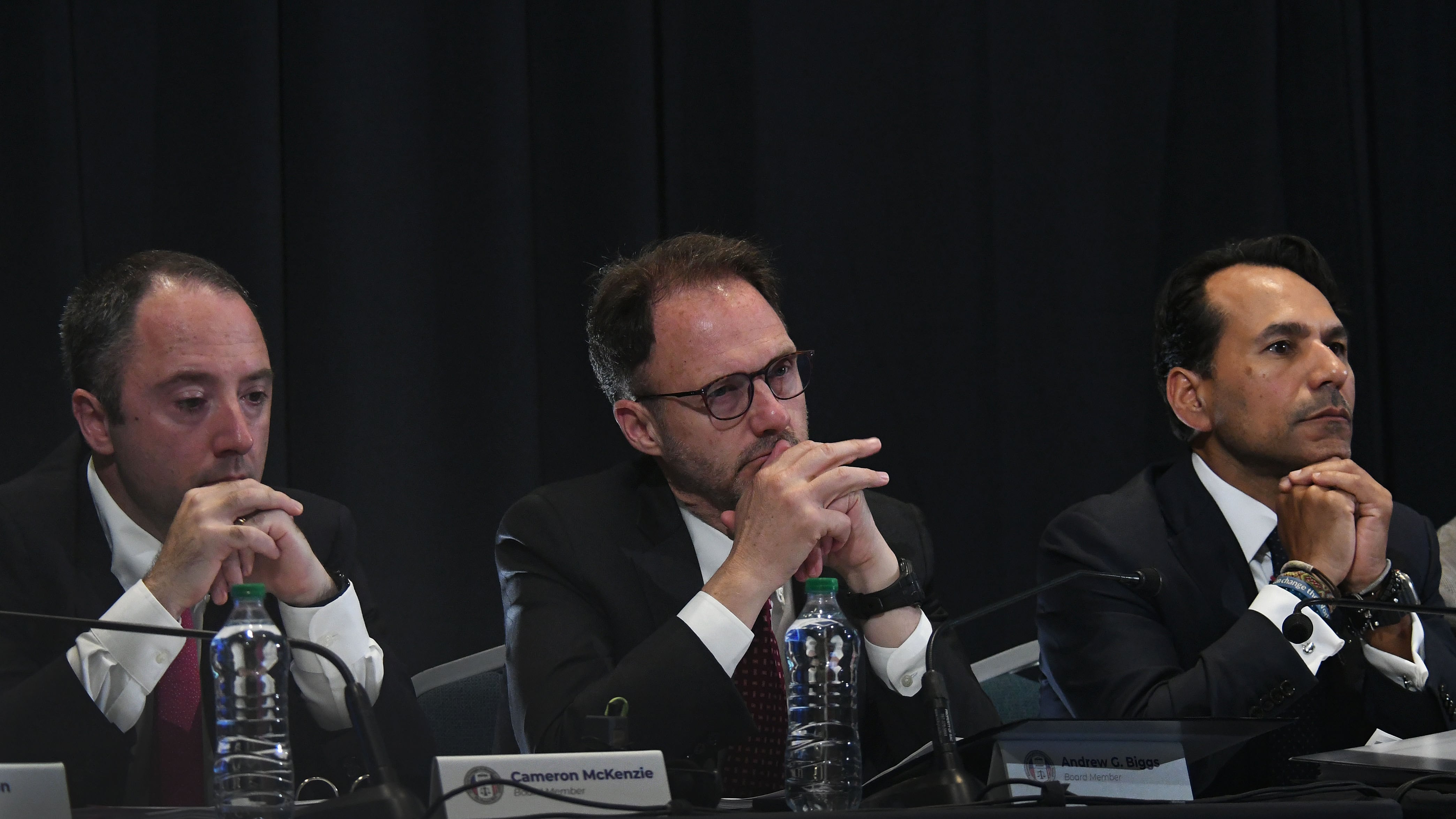 Reunion de la Junta de Control Fiscal.