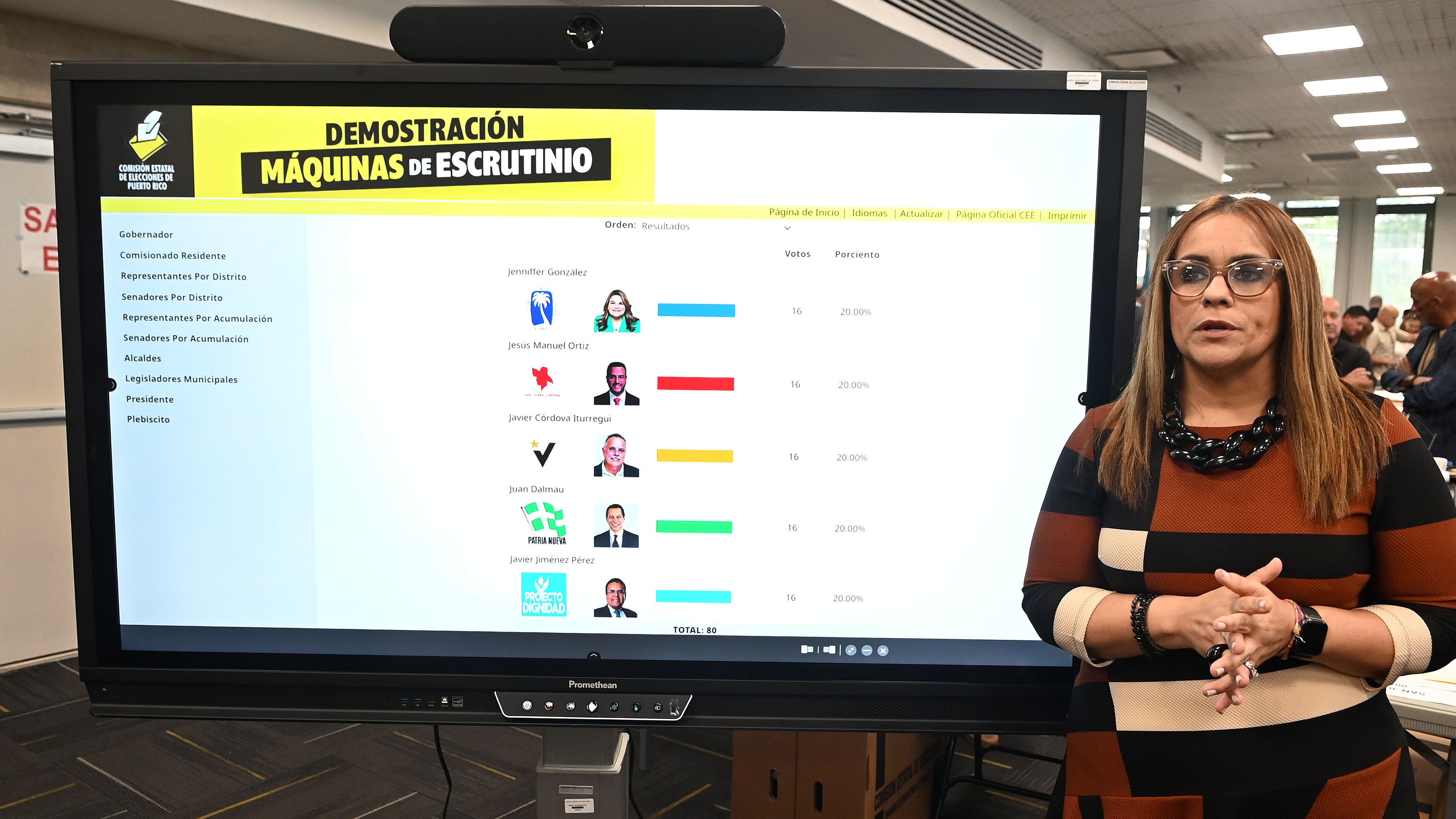 Presidenta Alterna, Jessika Padilla. La Comisión Estatal de Elecciones