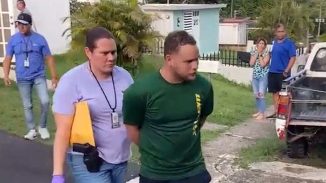 Arresto de Abiel Vélez Rivera, alias “Cano”.