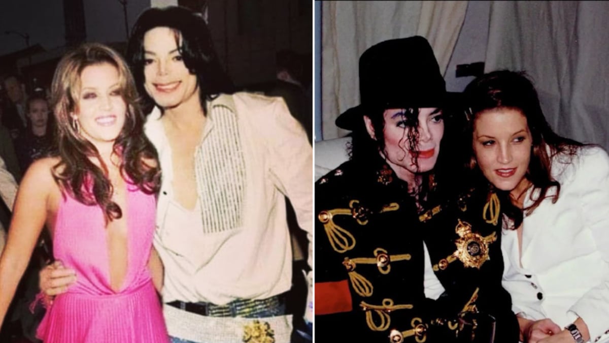 Lisa Marie Presley y Michael Jackson fueron esposos.