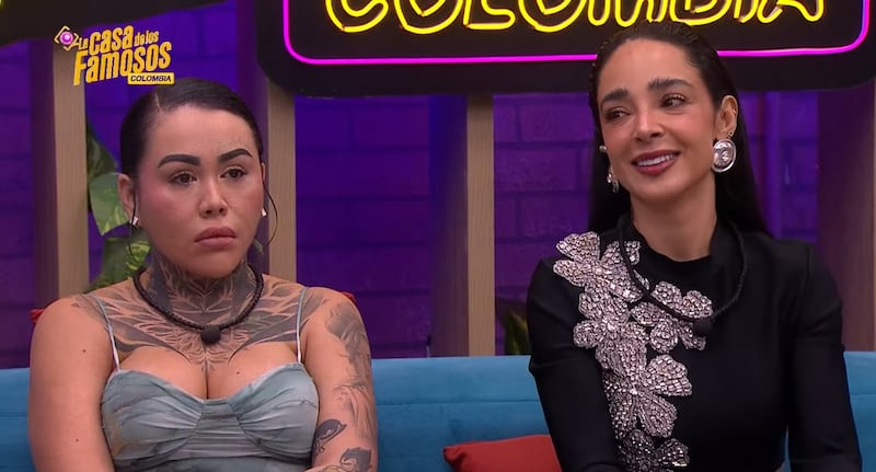 Yina Calderón y Manelyk de 'La casa de los famosos Colombia'