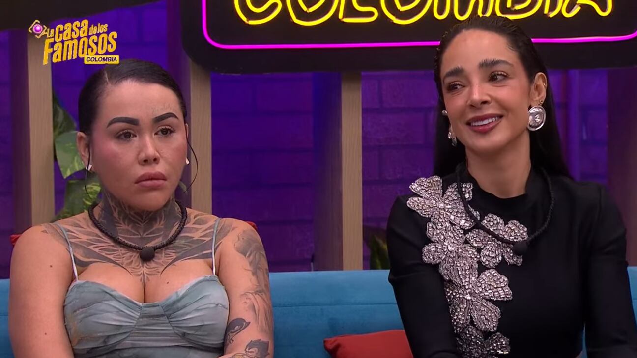 Yina Calderón y Manelyk de 'La casa de los famosos Colombia'