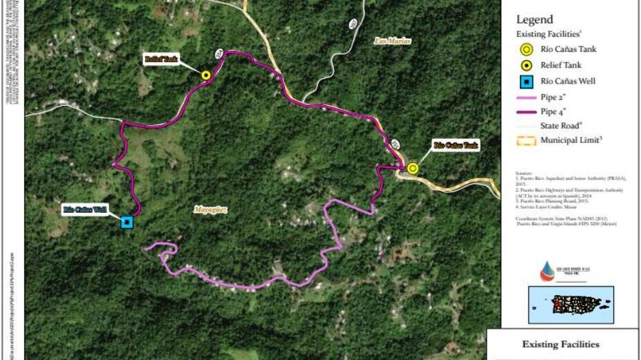 Inicia proyecto de mejoras a tanque de la AAA en Mayagüez.