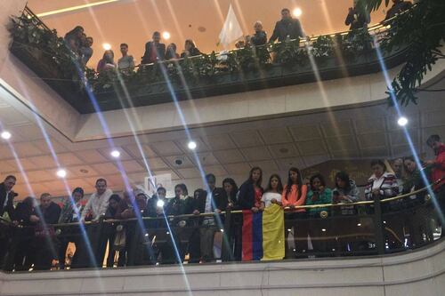 Fotos: el emotivo homenaje a las víctimas del atentado en el Centro Andino