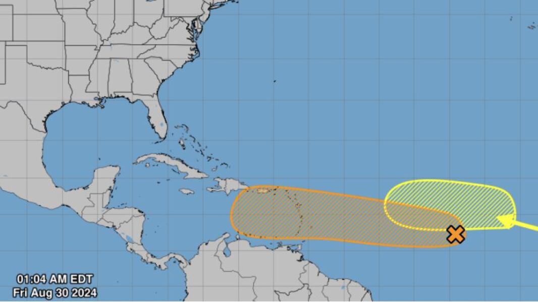 Vigilan dos ondas tropicales con probabilidades de desarrollo en el Atlántico.