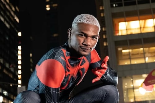 Así se ve Michael Morales como Spiderman en plenas calles de New York