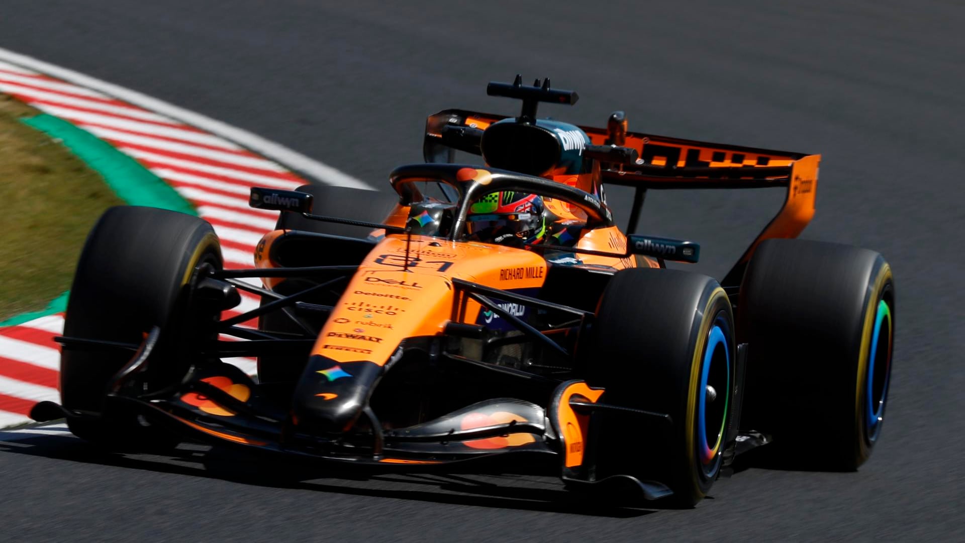 El piloto australiano de McLaren Oscar Piastri en