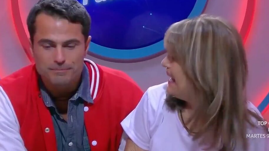Nacho Casano y su madre.