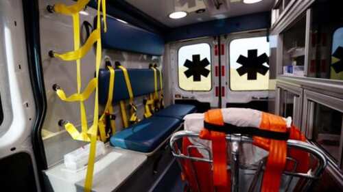 El hombre sería trasladado a un hospital en la zona metropolitana.