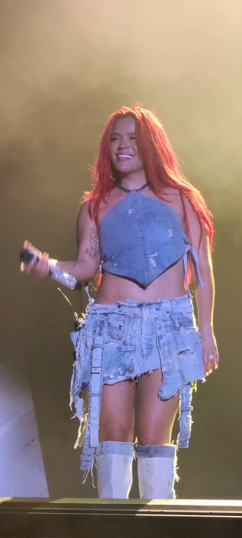 Cierre de la serie de conciertos de Karol G en Puerto Rico.