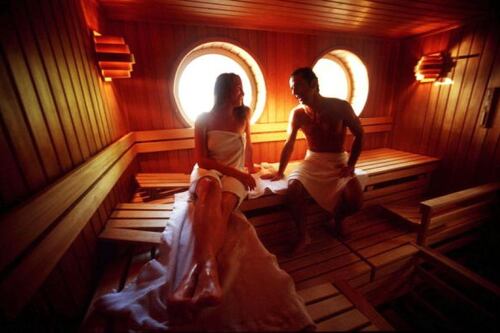 La presión arterial se puede reducir gracias al sauna
