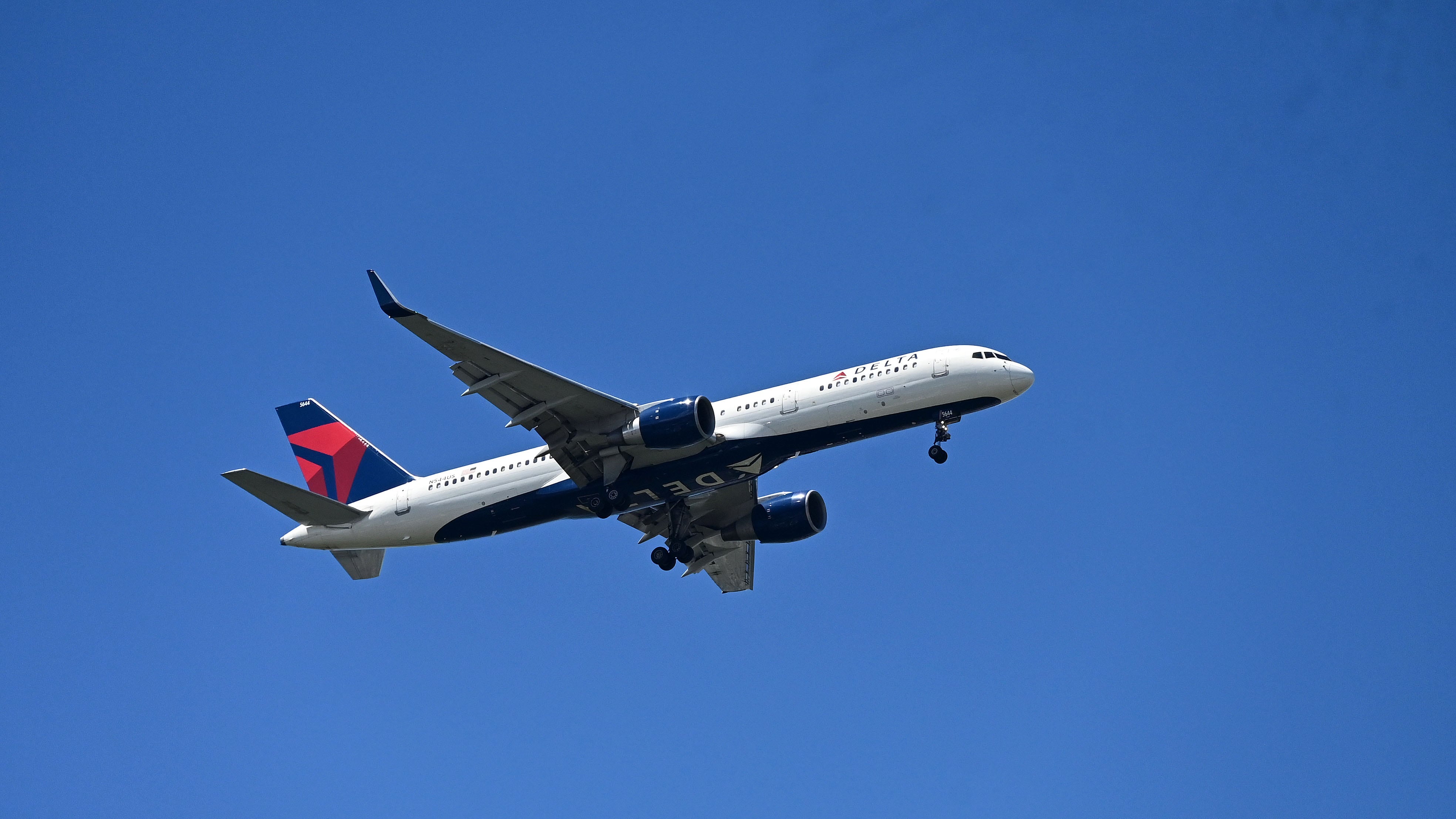 Un vión de Delta Airlines, Boeing 757.