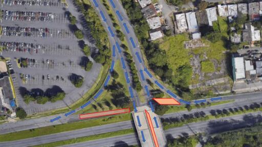 Carreteras anuncia cierre parcial en la PR-8 de Carolina hacia Río Piedras.