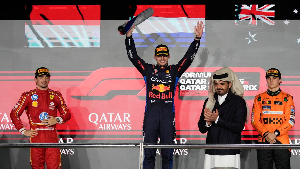 Podio GP Qatar 2024