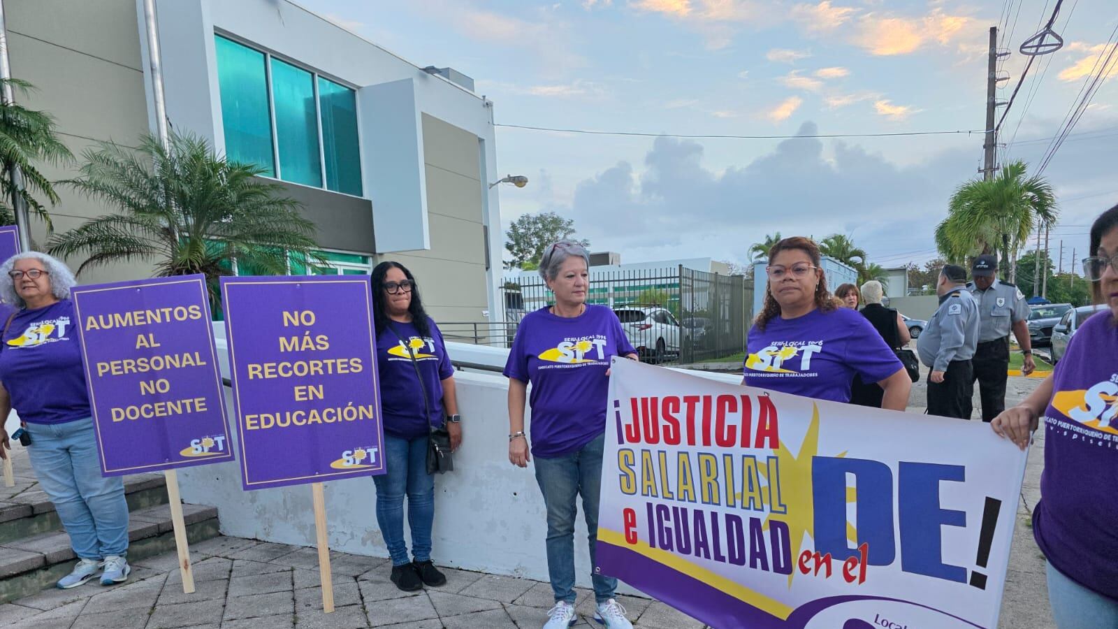 El SPT se apodera del Departamento de Educación.