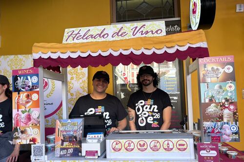 Heladería de vinos conquista paladares en las SanSe
