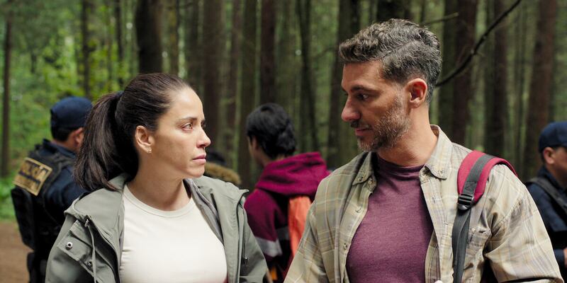 Escena de la serie mexicana 'Accidente'