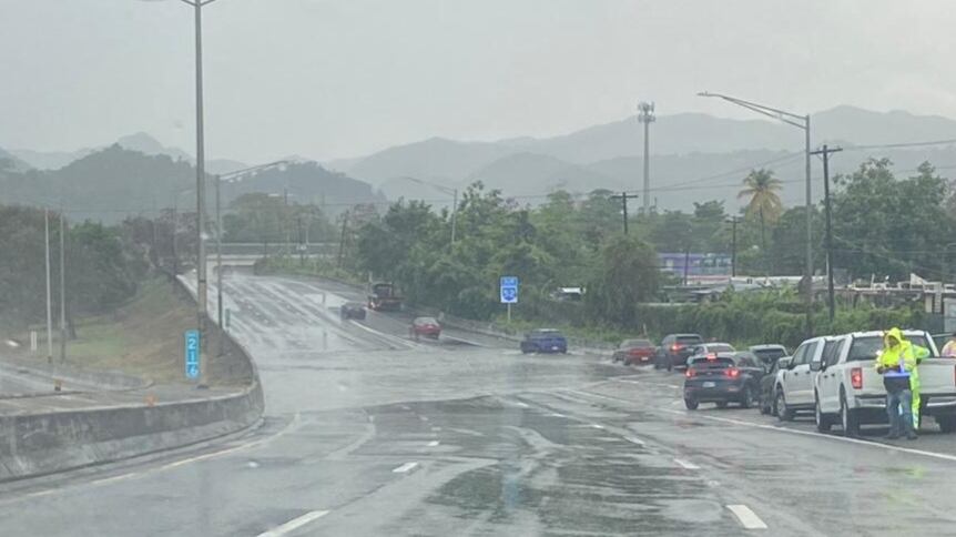 PR-52, en dirección de Caguas a Cayey