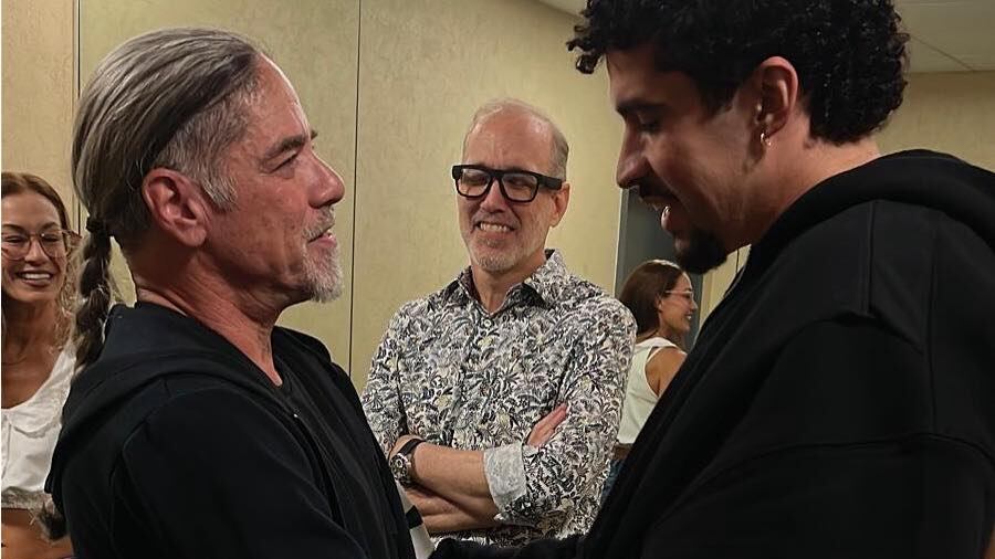 Tito Auger con Bad Bunny