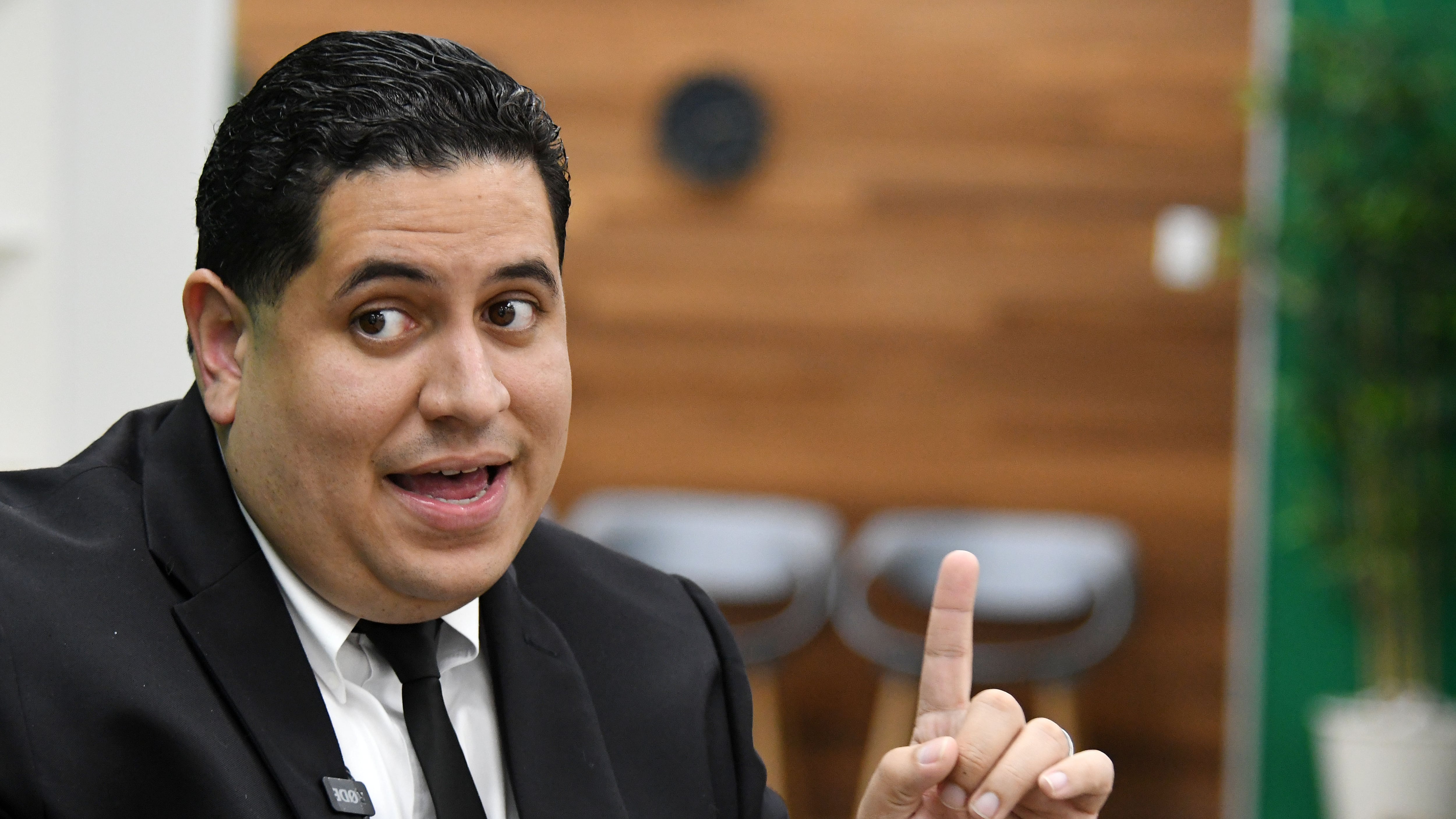 El Secretario de Agricultura, Josue Rivera.