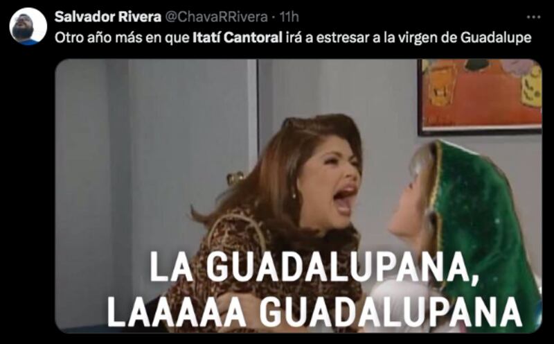 Memes de 'Las Mañanitas' de Itatí Cantoral