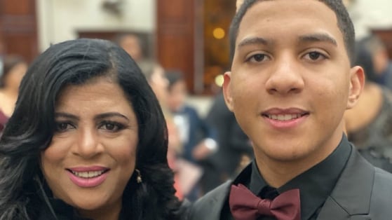 Carmen Rosa Santos y Justin Santos