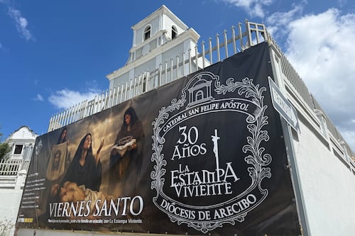 Catedral de Arecibo conmemorará los 30 años de la Estampa Viviente durante el Viernes Santo