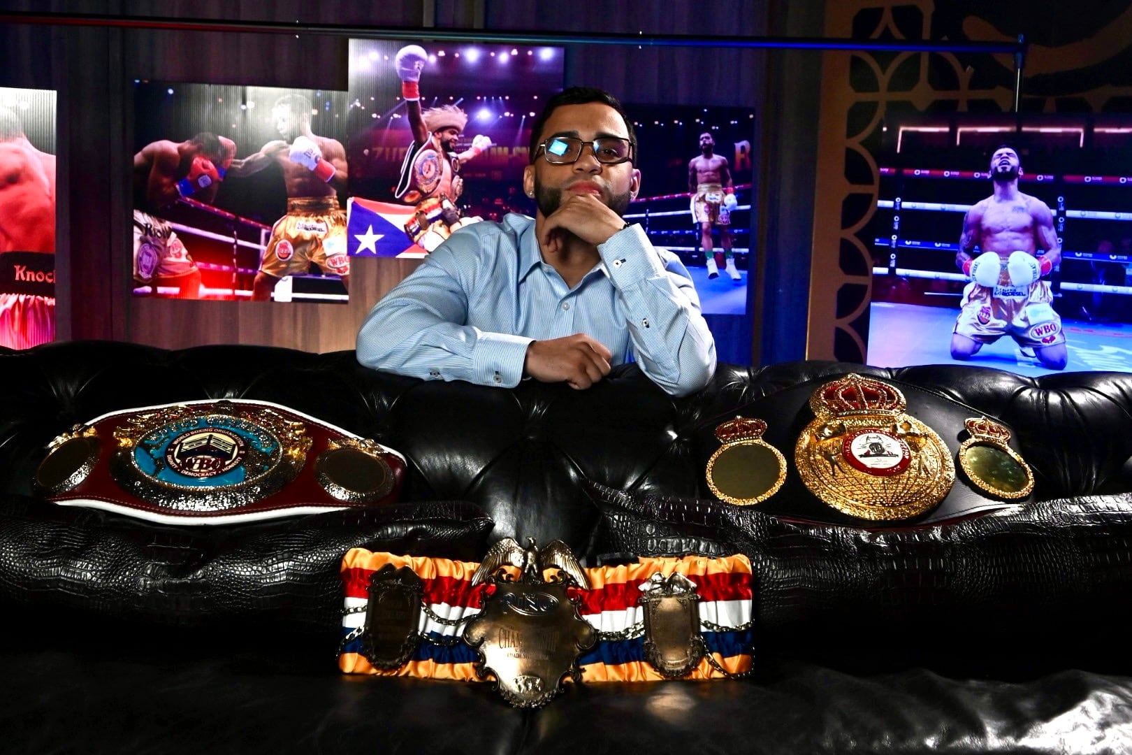 El campeón Oscar Collazo. La Bodeguita, Condado. Metro PR 21 de noviembre de 2024 Foto Dennis A. Jones